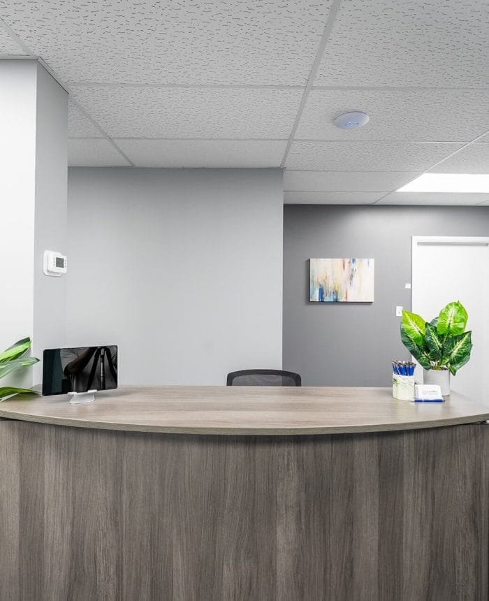 FlexNest Reception area